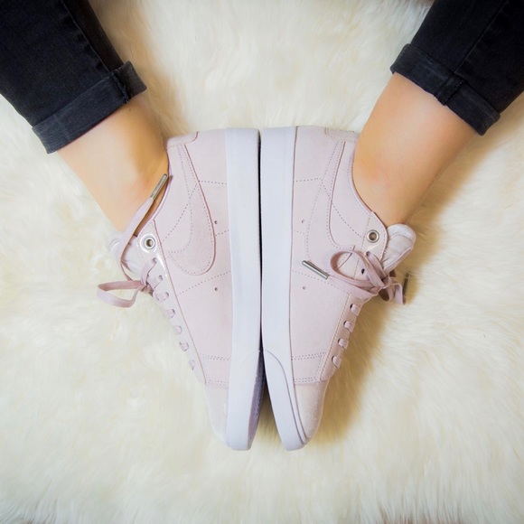 Nike Blush Pink Blazer Low LX Sneakers - Picture 2 of 8